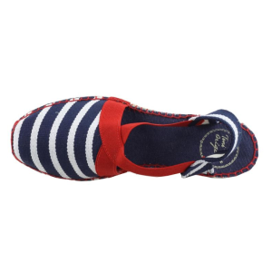 Espadryle Toni Pons Tarbes Granatowo-czerwone