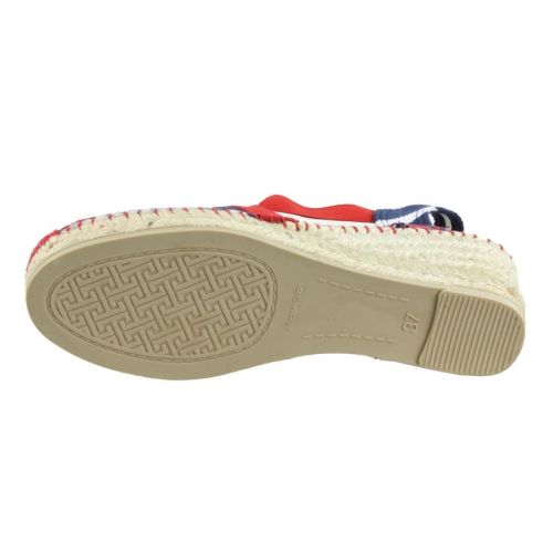 Espadryle Toni Pons Tarbes Granatowo-czerwone