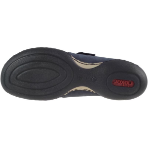 Półbuty Rieker 58876-14 Granatowe